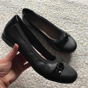 Clarks | Black Patent Flats